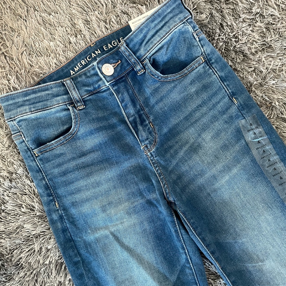 Hi-rise jegging size 4